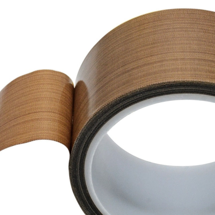 Teflon High Temperature Resistant Cloth Tape Sealing Machine Heat Insulation Tape, Size: 10m x 50mm