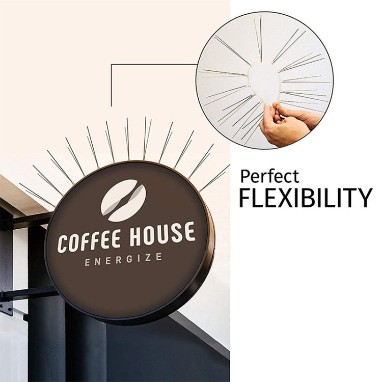 5 PCS / Set Bird Repeller 50cm Stainless Steel Nails Bird Spikes SK411