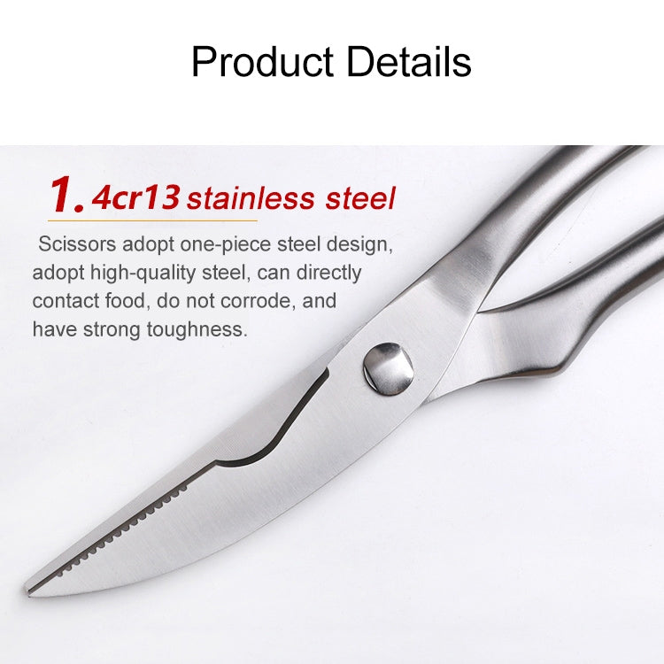 10 inch Kitchen Poultry Fish Chicken Bone Stainless Steel Cutter Cook Gadget Shear, Gift Box Package