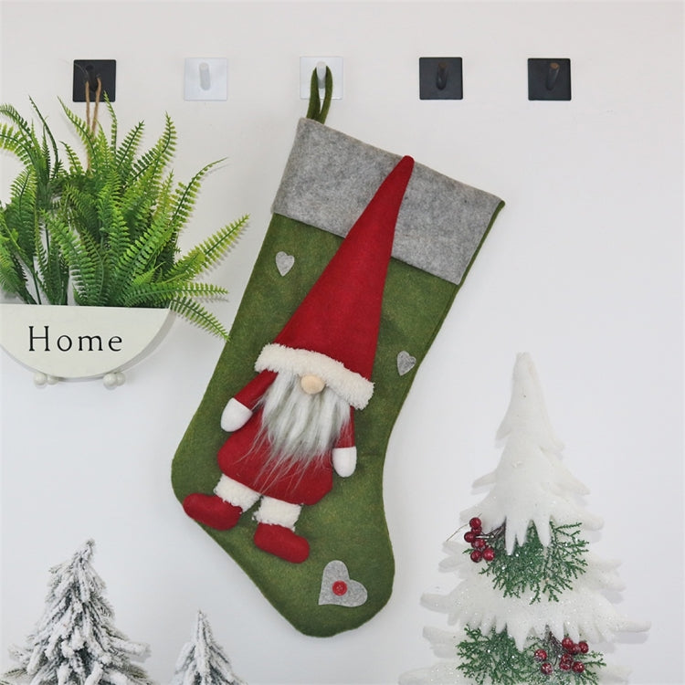 CX20204 Faceless Doll Christmas Sock Gift Bag Christmas Tree Pendant Decoration