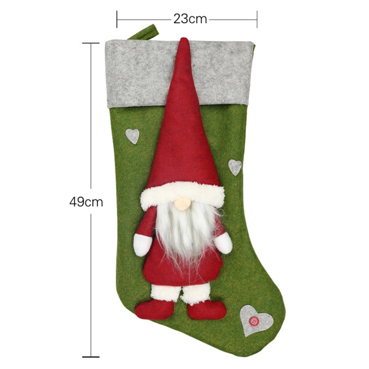 CX20204 Faceless Doll Christmas Sock Gift Bag Christmas Tree Pendant Decoration