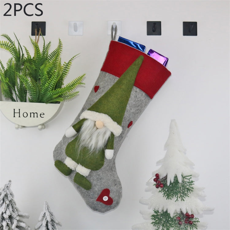 CX20204 Faceless Doll Christmas Sock Gift Bag Christmas Tree Pendant Decoration