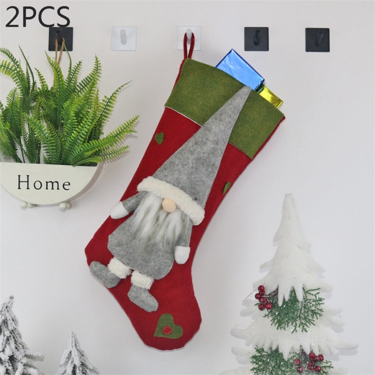 CX20204 Faceless Doll Christmas Sock Gift Bag Christmas Tree Pendant Decoration