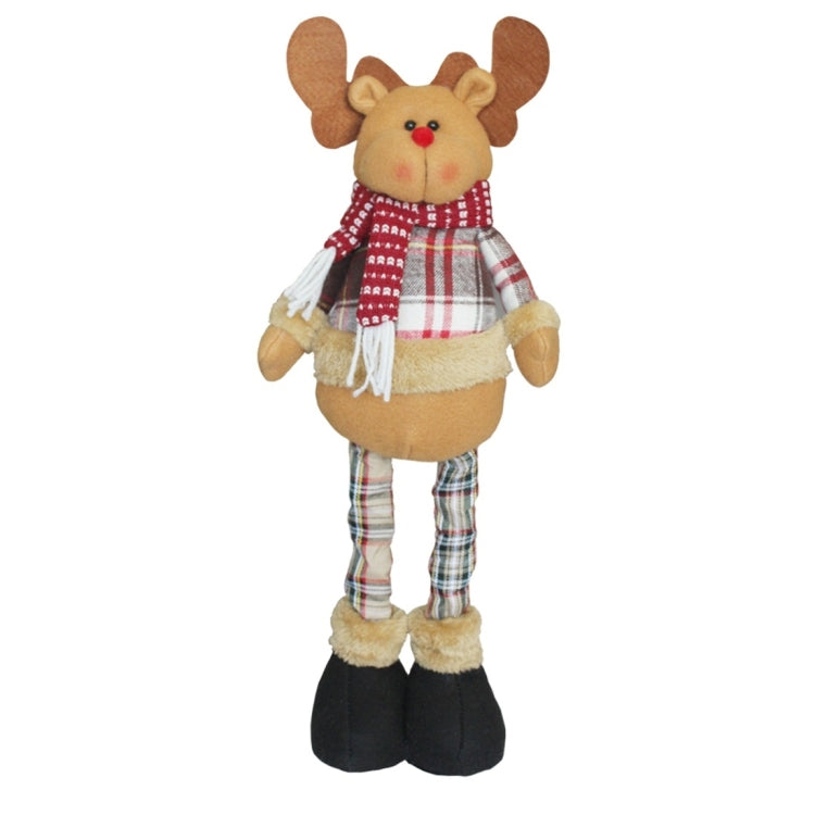 CX17131 Elk Scalable Doll Window Ornament Christmas Decoration