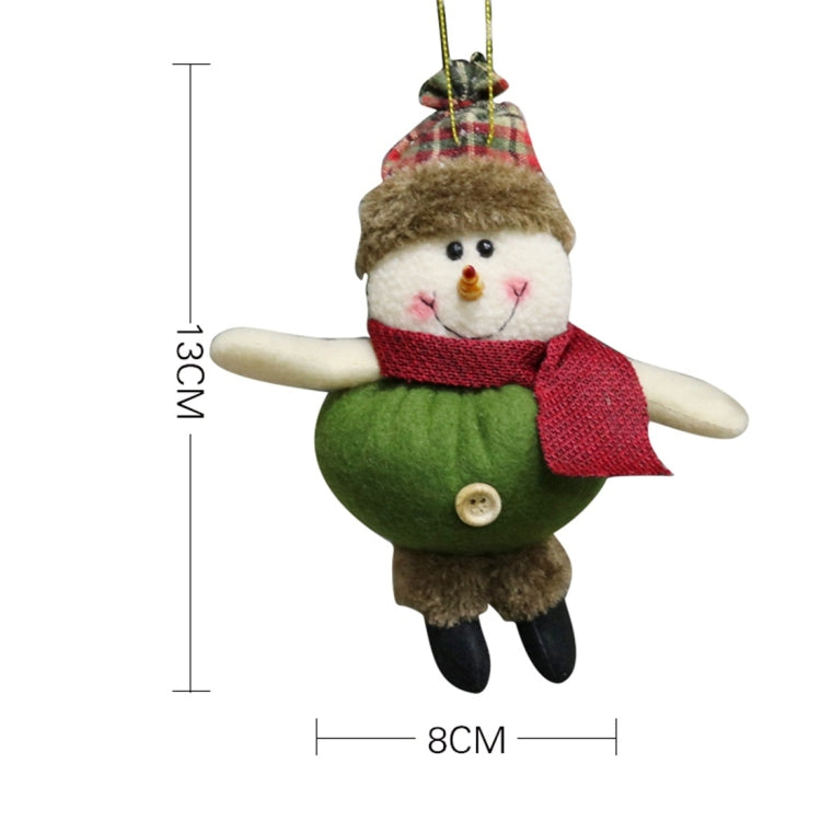 CX192022 Elk Doll Pendant Ornament Christmas Tree Decoration