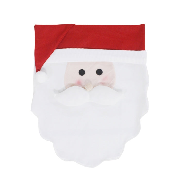 Snowman Pattern Dinner Table Chair Cover Christmas Decoration