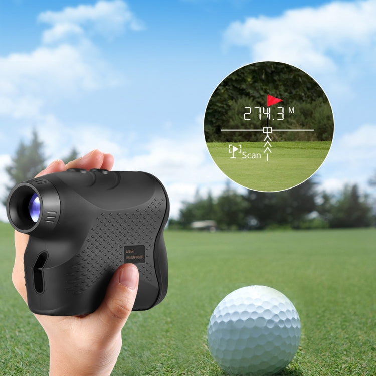 5-600P Handheld Golf Laser Distance Measuring Instrument Telescope Range Finder Distance Measurer, 600m