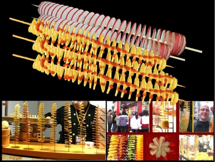 528-1 Manual Twisted Potato Cutter,Potato Chips Slicer,High Quality French Fry Cutter