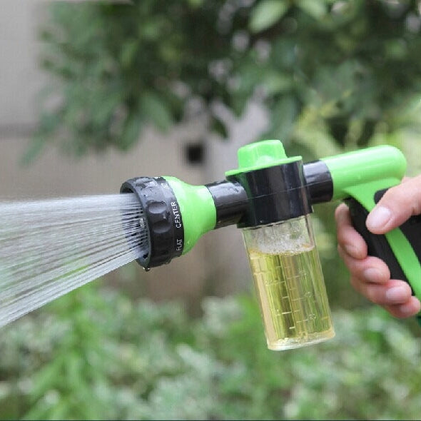 Multifunctional Car Foam Water Gun Garden Watering Tools Pet shower sprinkler,Random Color Delivery,Without Water Pipe