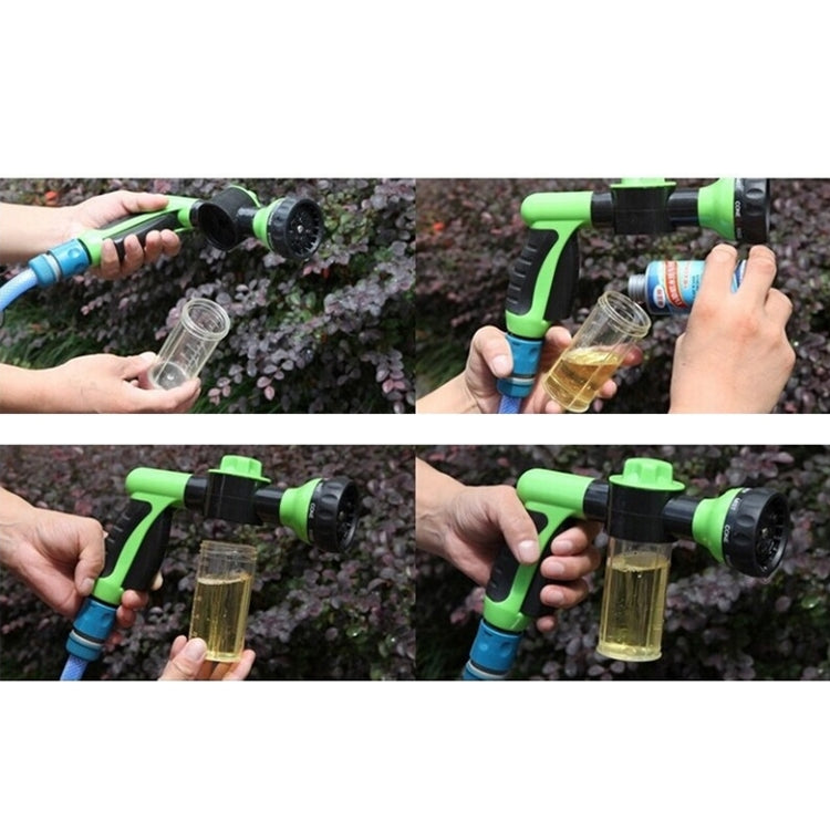 Multifunctional Car Foam Water Gun Garden Watering Tools Pet shower sprinkler,Random Color Delivery,Without Water Pipe