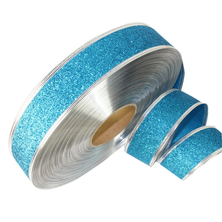 2m Christmas Party Decoration Glitter Powder Christmas Tree Decoration Ribbon