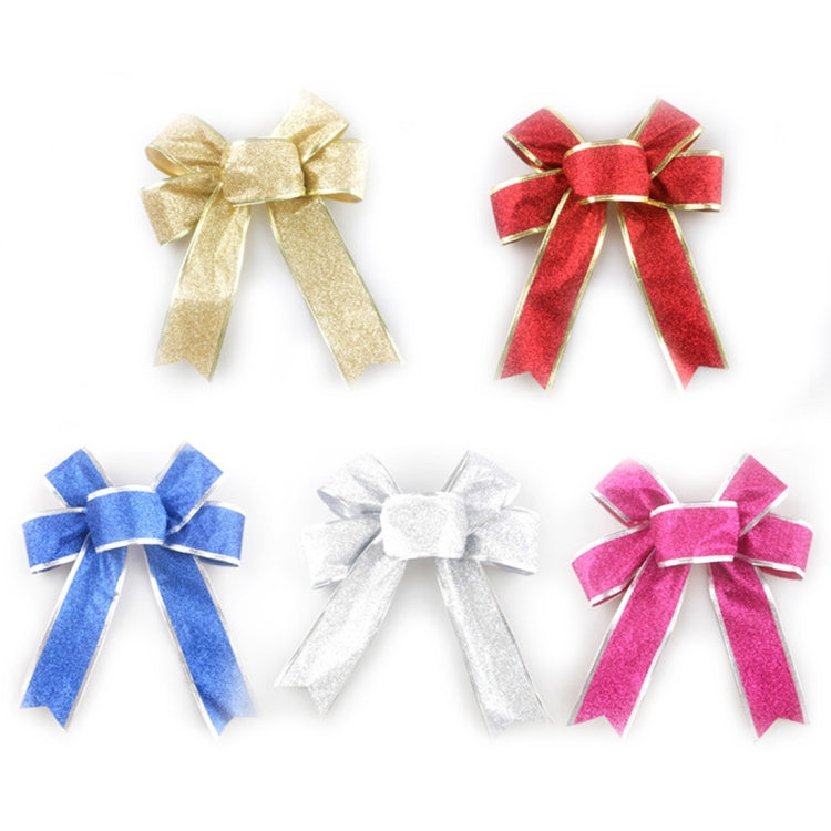 2m Christmas Party Decoration Glitter Powder Christmas Tree Decoration Ribbon