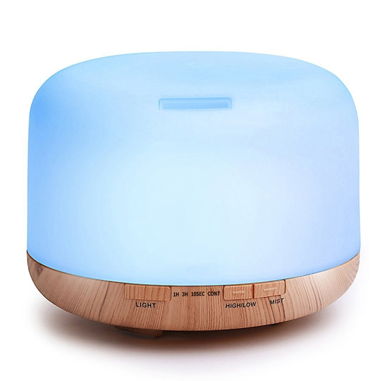 T500 Remote Control Clear White Air Humidifier Automatic Alcohol Sprayer Essential Oil Diffuser Ultrasonic Mist Maker Ultrasonic Aroma Diffuser Atomizer Color LED, Capacity: 500ml, DC 24V, US Plug