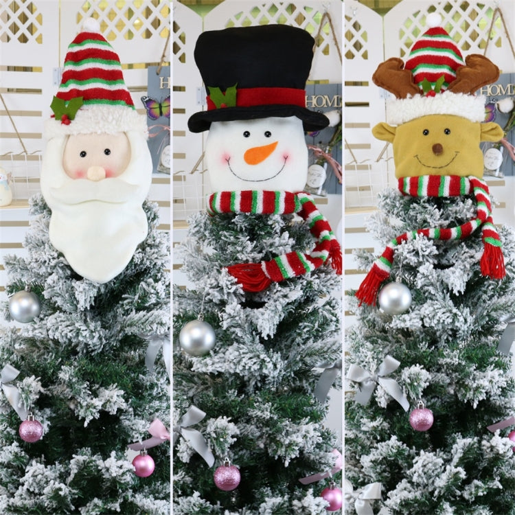 CX20207 Santa Claus Pattern Christmas Tree Pendant Decoration, Size: L