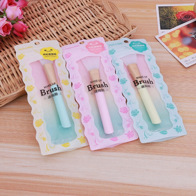 Silicone Mask Applicator Brush Makeup Clean Tools, Random Color Delivery