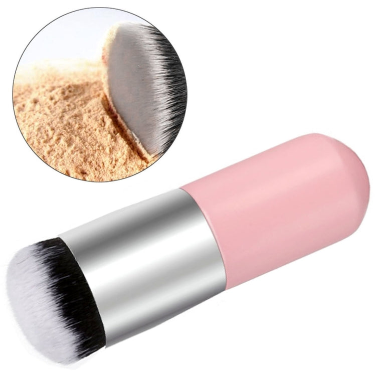 Short Wooden Handle Large Round Head Buffer Foundation Powder Makeup Brushes Plump Round Brush Makeup BB Cream Tools