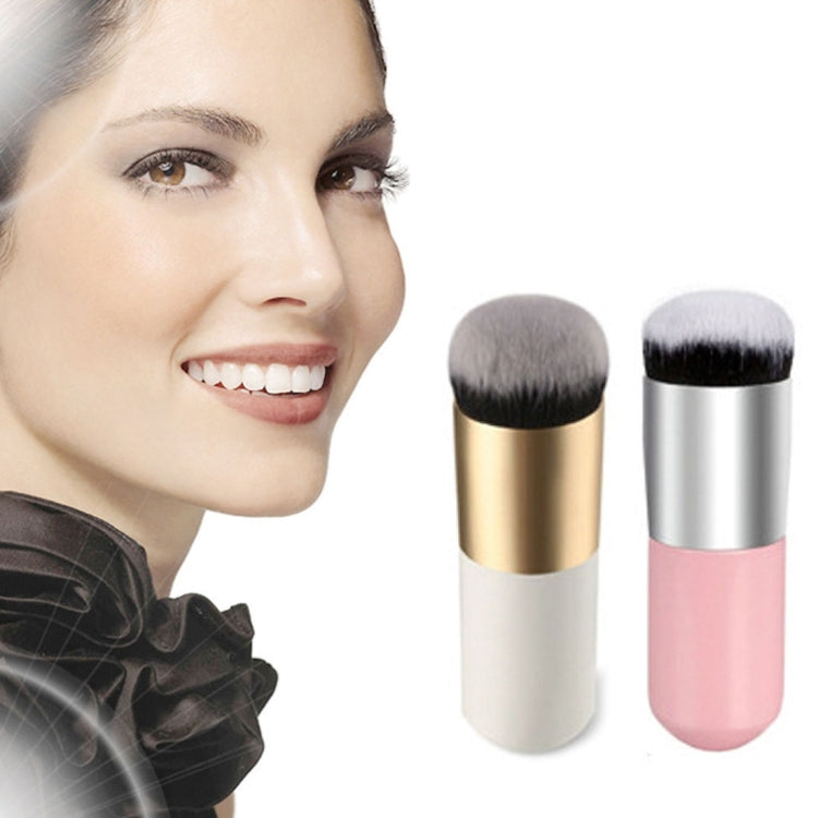 Short Wooden Handle Large Round Head Buffer Foundation Powder Makeup Brushes Plump Round Brush Makeup BB Cream Tools
