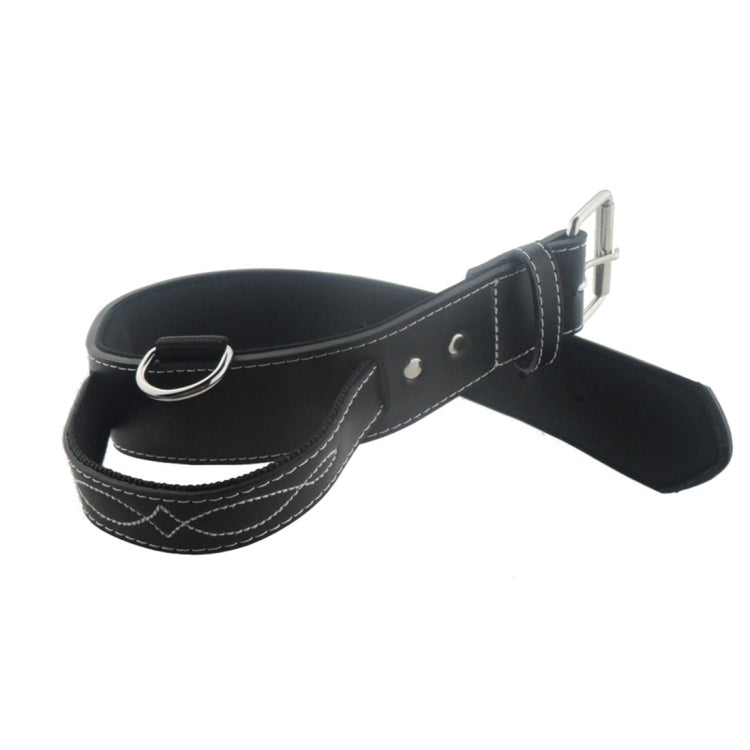 Leather Pet Dog Collar Pet Products for Big Pet, Size: 4.5*58.5cm