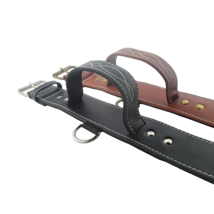 Leather Pet Dog Collar Pet Products for Big Pet, Size: 4.5*58.5cm