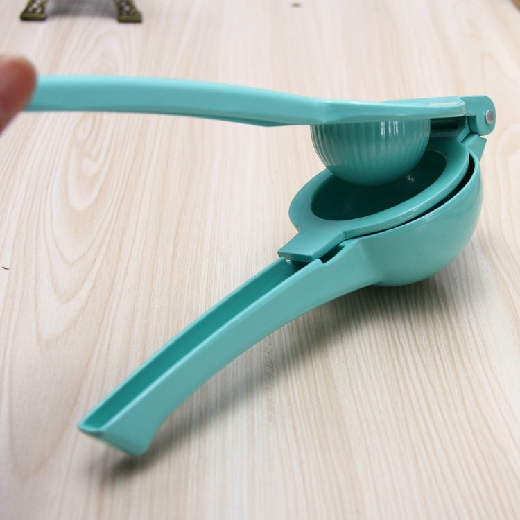 Aluminum Alloy Manual Dual Layers Lemon Juicer, Random Color Delivery