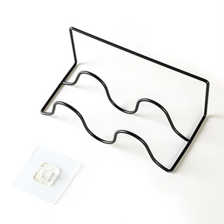 5 PCS K204 Creative DIY Household Wall-mounted Double Layer Shoe Storage Rack