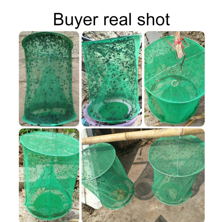 3pcs Folding Hanging Automatic Fly Hunter, Induced Fly Cage