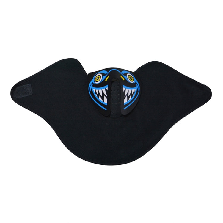 FG-MA-027 Halloween Mask Voice Control LED Cold Light Terror Cosplay Mask