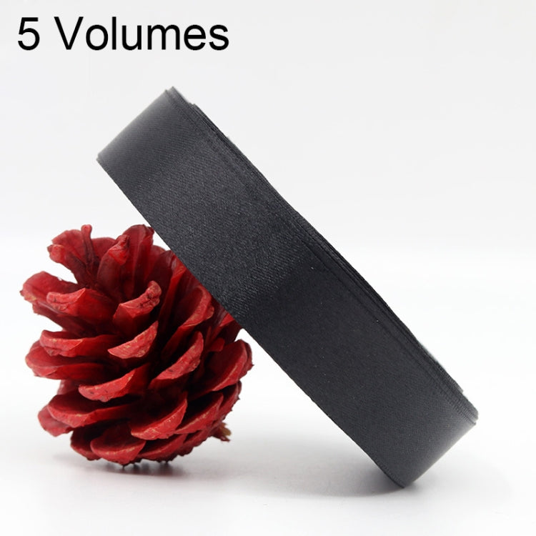 5 Volumes Color Satin Ribbons Handmade DIY Wedding Cake Decoration Holiday Gift Packages , Size: 22m x 2cm