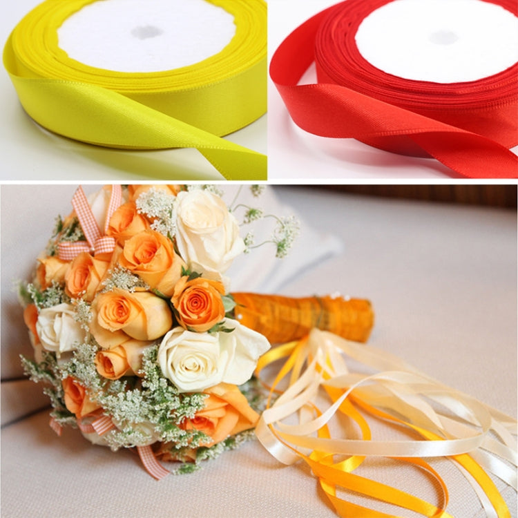 5 Volumes Color Satin Ribbons Handmade DIY Wedding Cake Decoration Holiday Gift Packages , Size: 22m x 2cm