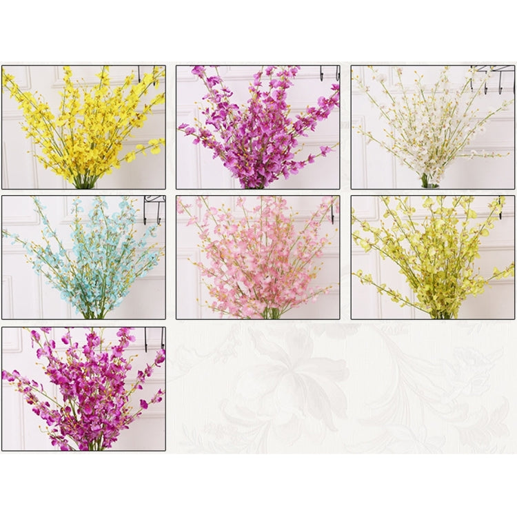 Home Wedding Party Decor Silk Orchid DIY Artificial Flower Phalaenopsis Bouquets, Random Color Delivery