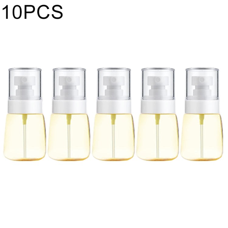 10 PCS Portable Refillable Plastic Fine Mist Perfume Spray Bottle Transparent Empty Spray Sprayer Bottle, 30ml