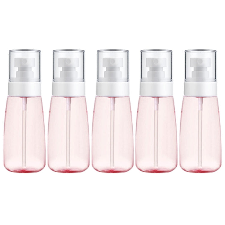 10 PCS Portable Refillable Plastic Fine Mist Perfume Spray Bottle Transparent Empty Spray Sprayer Bottle, 60ml