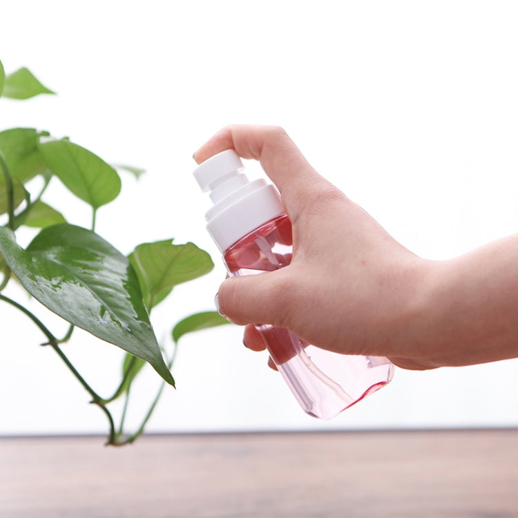 10 PCS Portable Refillable Plastic Fine Mist Perfume Spray Bottle Transparent Empty Spray Sprayer Bottle, 60ml