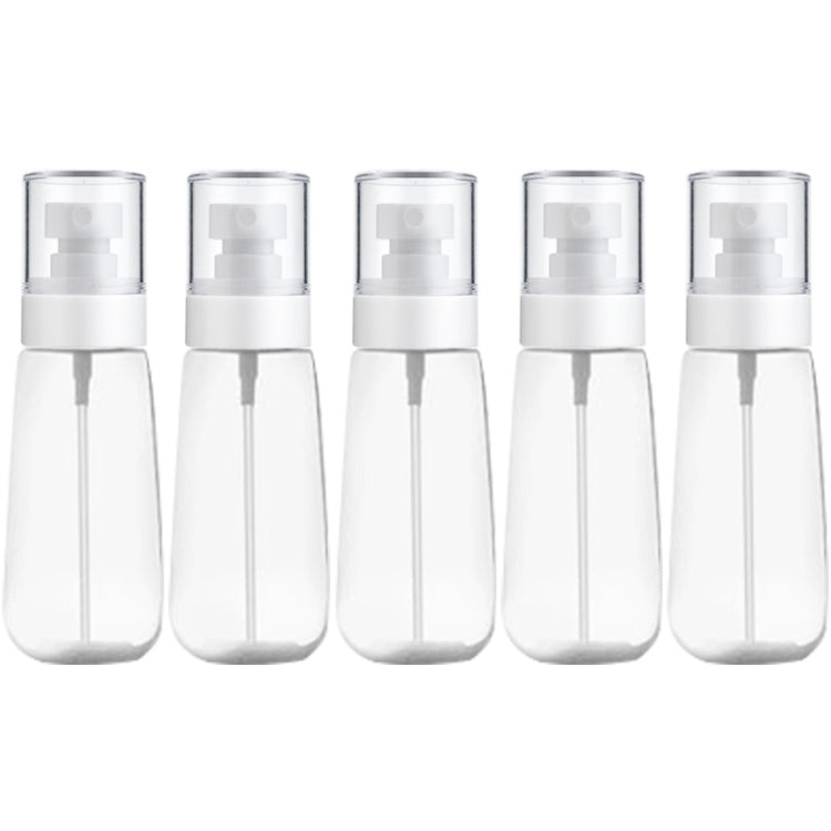 10 PCS Portable Refillable Plastic Fine Mist Perfume Spray Bottle Transparent Empty Spray Sprayer Bottle, 100ml