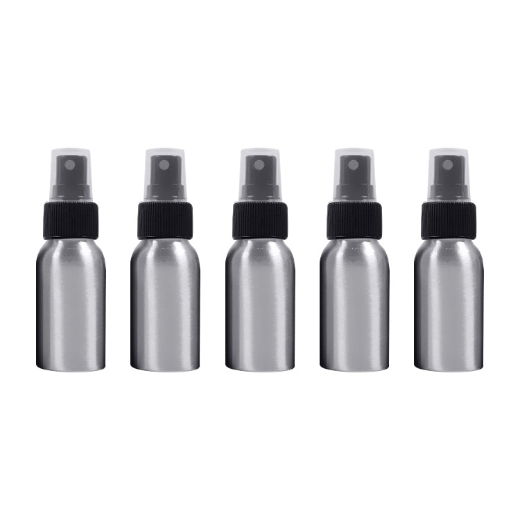 Refillable Glass Fine Mist Atomizers Aluminum Bottle, 50ml