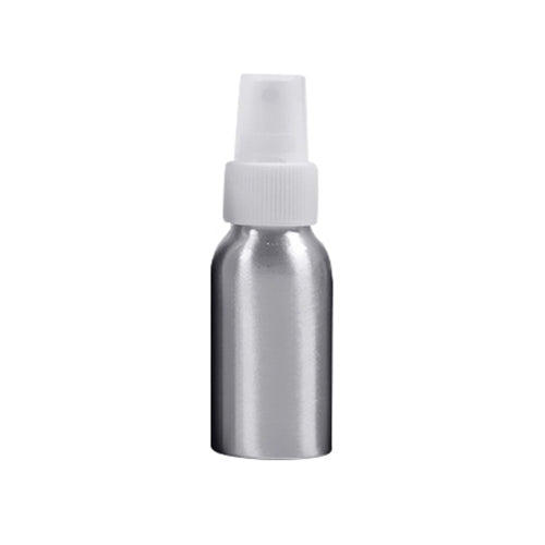 Refillable Glass Fine Mist Atomizers Aluminum Bottle, 50ml