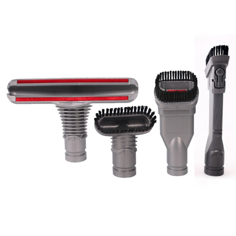 4pcs / Set Household Wireless Vacuum Cleaner Brush Head Parts Accessories for Dyson V6
