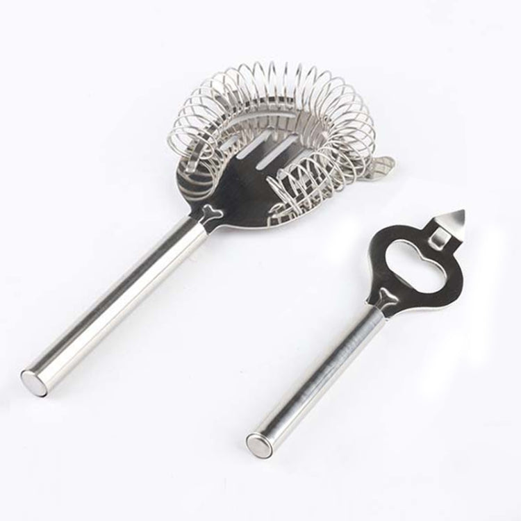 18 in 1 Cocktail Shaker Tools Setwith Acrylic Mount, , Capacity: 550ml