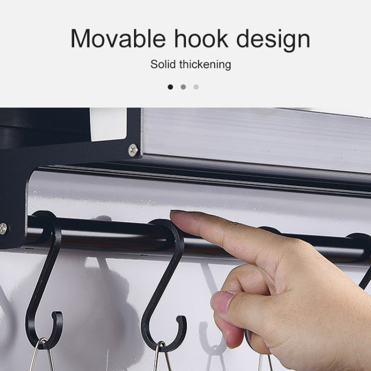 50cm Kitchen Multi-function Wall-mounted Seasoning Holder Storage Rack