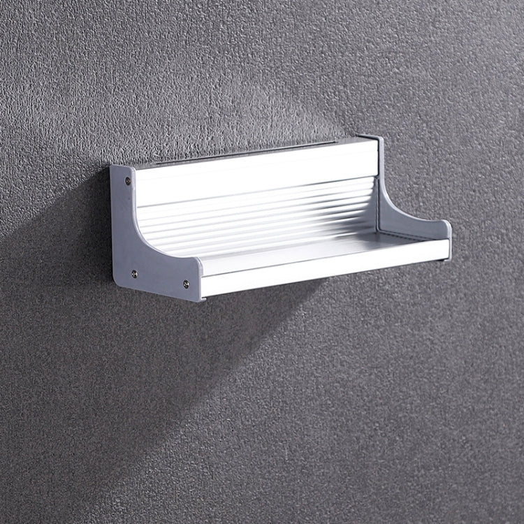 30cm Multi-function Kitchen Punching Wall-mounted Aluminum Condiment Storage Rack