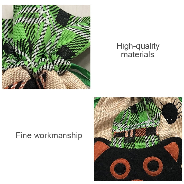 Halloween Decorations Creative Cartoon Candy Gifts Kids Drawstring Tote Bag