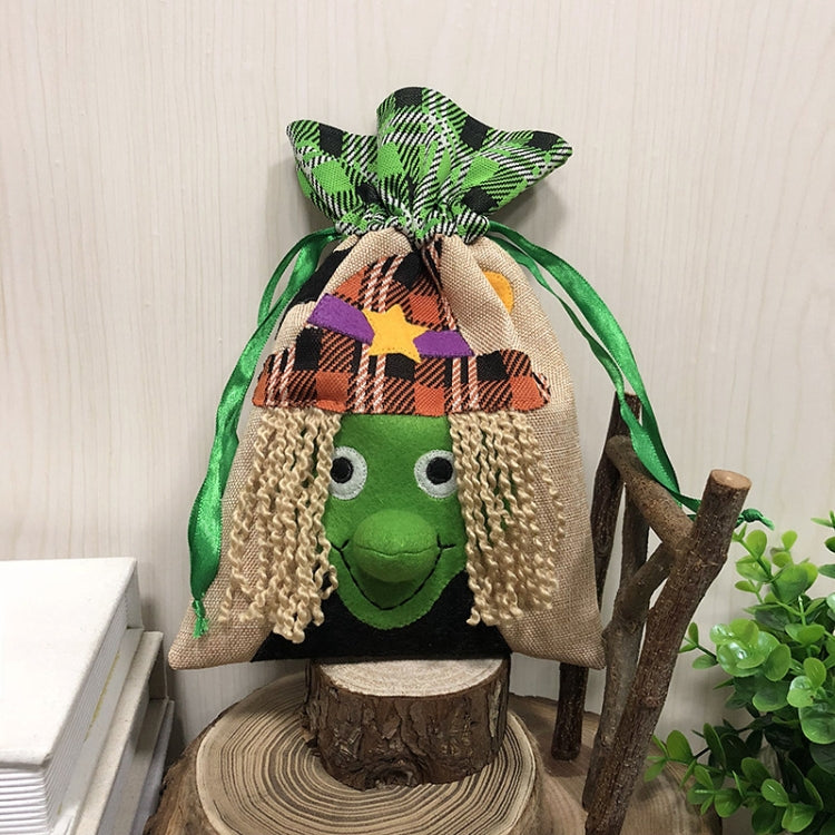 Halloween Decorations Creative Cartoon Candy Gifts Kids Drawstring Tote Bag