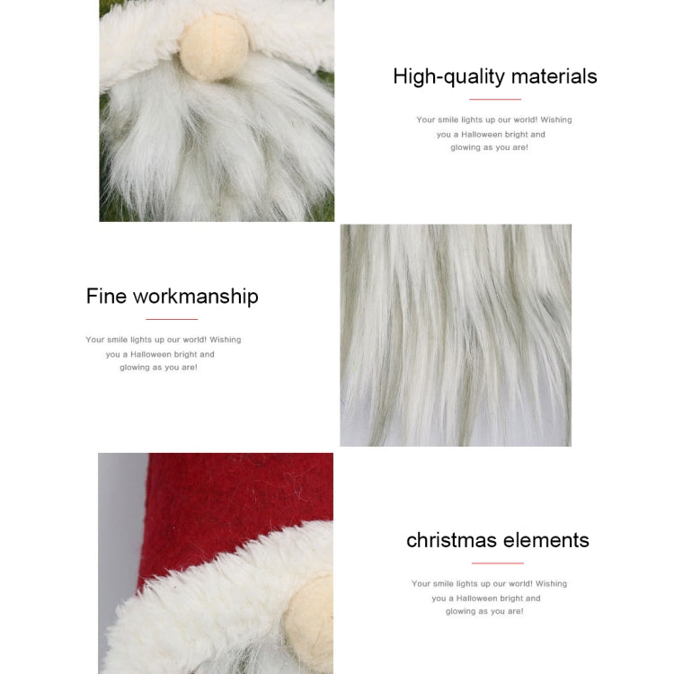 2 PCS CX20214 Faceless Doll Wine Bottle Bag Christmas  Decoration