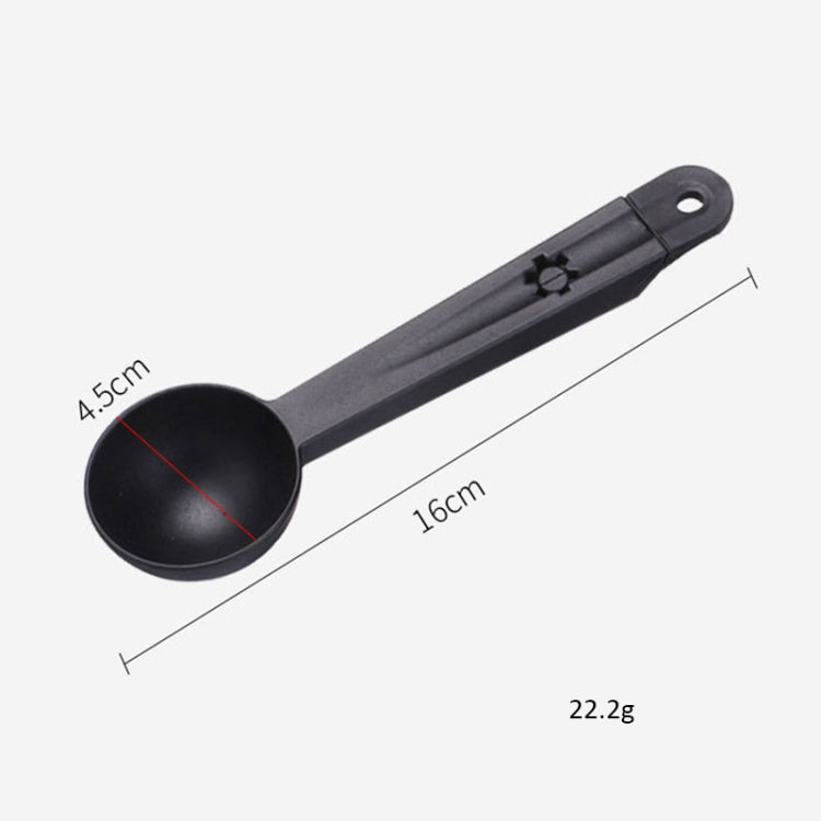 Coffee Machine Cleaning Brush Tool with Measure Scoop Spoon