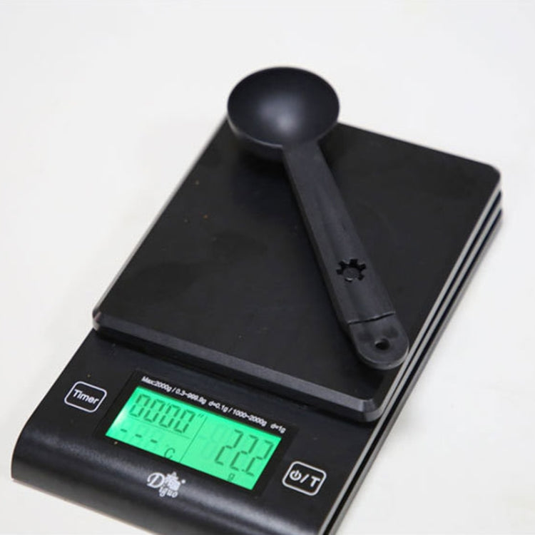 Coffee Machine Cleaning Brush Tool with Measure Scoop Spoon