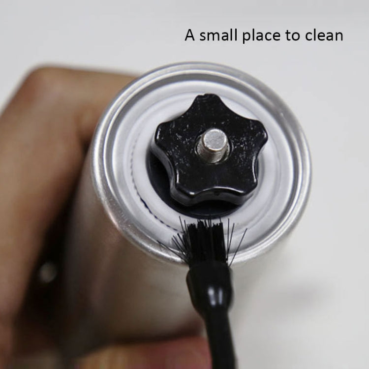 Coffee Machine Cleaning Brush Tool with Measure Scoop Spoon