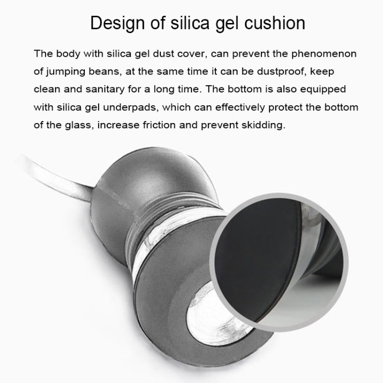 Portable Conical Burr Mill Manual Spice Herbs Hand Grinding Machine Coffee Bean Grinder with Seal Pot