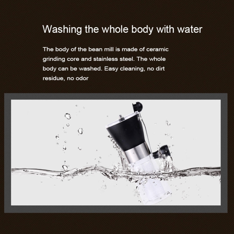 Portable Conical Burr Mill Manual Spice Herbs Hand Grinding Machine Coffee Grinder, Capacity: 36g