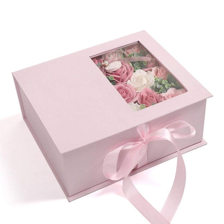 Creative Valentine Day Gift Soap Flower Rose Gift Box Souvenir