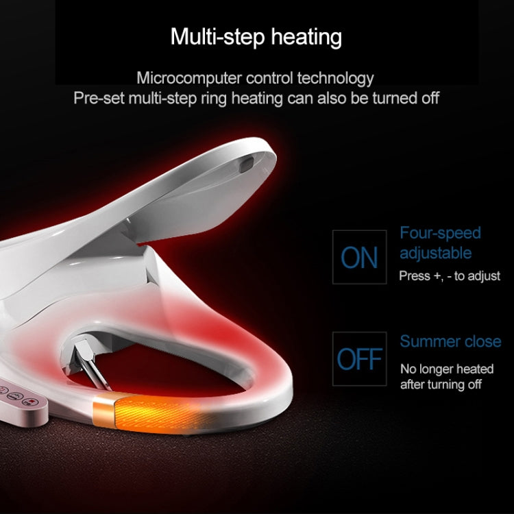 V Shape Multi-function Bathroom Automatic Cleaning Heating Intelligent Flush Toilet Cleaner Cover